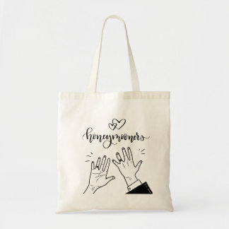 "Honeymooners" Hands with Wedding Rings Aesthetic  Tote Bag