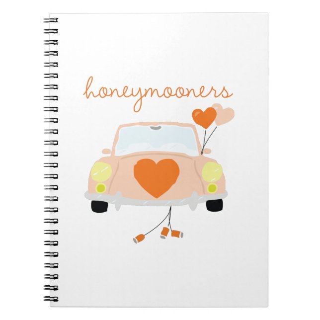 Honeymooners Spiral Notebook (Front)