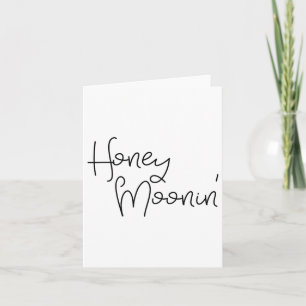 Honeymooning Honeymoon Honeymoonin Couples Bride G Card
