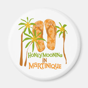 Honeymooning in Martinique Magnet