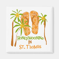 Honeymooning in St. Thomas Magnet