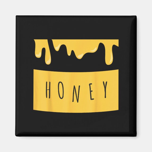 Honeypot Jar of Honey Costume Magnet (Front)