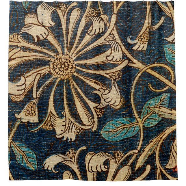 Honeysuckle (1876) By William Morris Shower Curtain (Front)