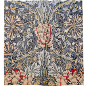 Honeysuckle (1896) By William Morris Shower Curtain