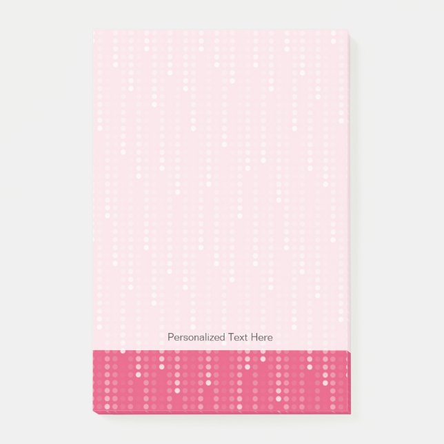 Honeysuckle background 2 post-it notes (Front)