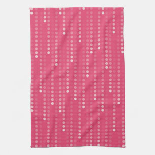 Honeysuckle background tea towel