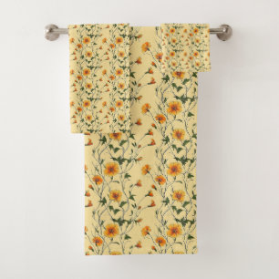 Honeysuckle Bath Towel Set