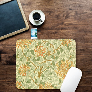 Honeysuckle by William Morris Mouse Pad