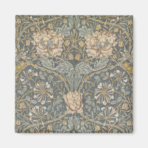 Honeysuckle by William Morris, Vintage Flowers Art Magnet