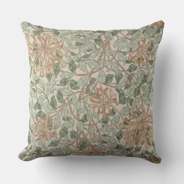 'Honeysuckle II' design Cushion (Front)