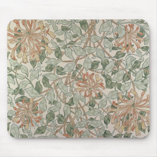 'Honeysuckle II' design Mouse Pad (Front)