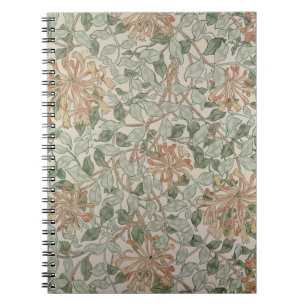 'Honeysuckle II' design Spiral Notebook
