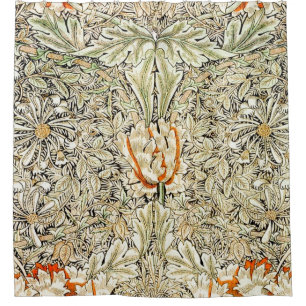 Honeysuckle Pattern (1876) By William Morris Shower Curtain