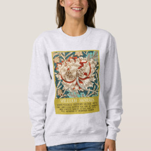 Honeysuckle Pattern - Design of William Morris Sweatshirt