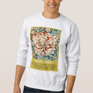 Honeysuckle Pattern - Design of William Morris Sweatshirt