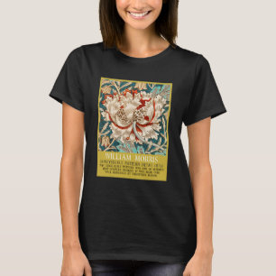 Honeysuckle Pattern - Design of William Morris T-S T-Shirt