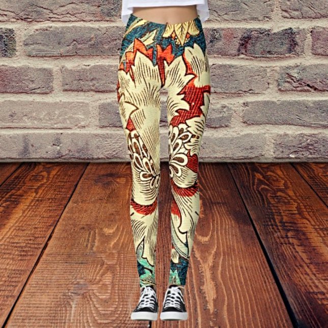 Honeysuckle Vintage Elegance Leggings (Creator Uploaded)