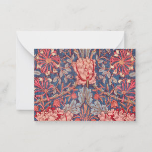 Honeysuckle, Wallpaper by William Morris Card