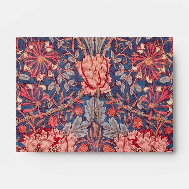 Honeysuckle, Wallpaper by William Morris Envelope (Front)
