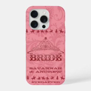 Honeysuckle Western Vintage Weddings iPhone 15 Pro Case