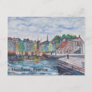 Honfleur, France Postcard