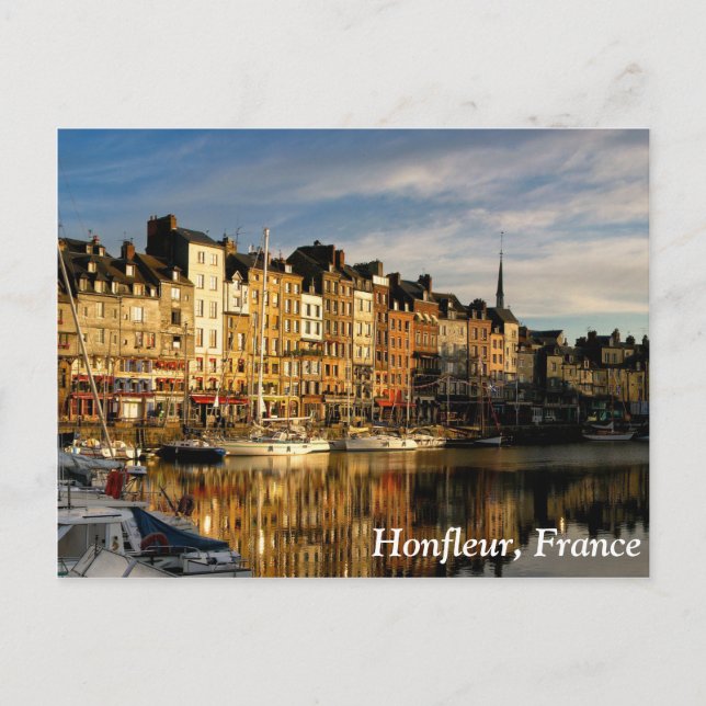 Honfleur, France Postcard (Front)