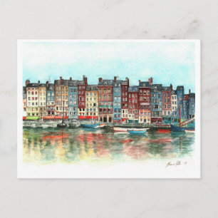 Honfleur Postcard