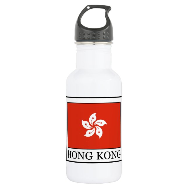 Hong Kong 532 Ml Water Bottle (Front)