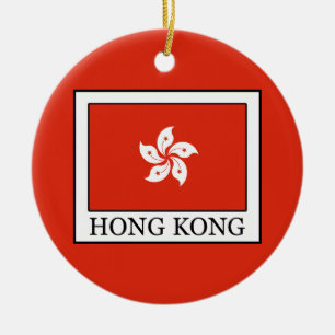 Hong Kong Ceramic Tree Decoration