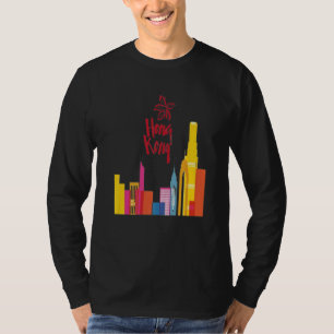 HONG KONG FLAG CITIES STRONG SEVEN T-Shirt