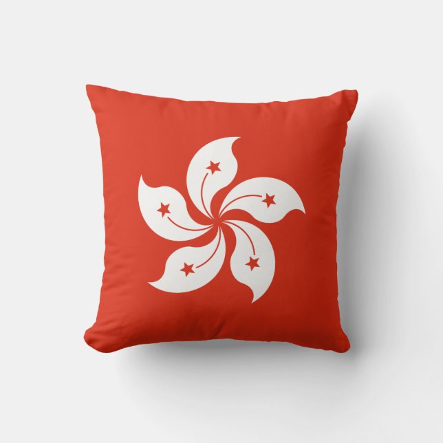 Hong Kong Flag Cushion (Front)