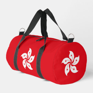 Hong Kong flag Duffle Bag