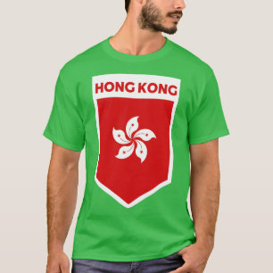 Hong Kong Flag Emblem T-Shirt