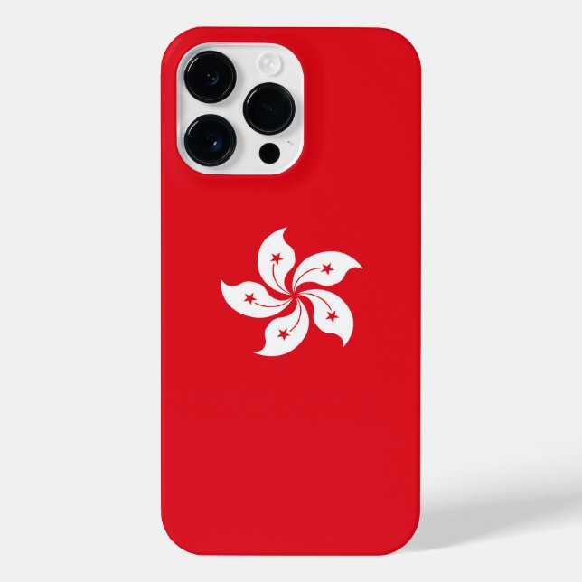 Hong Kong flag iPhone Case (Back)