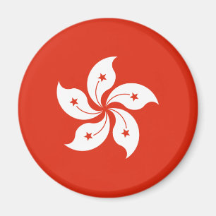 Hong Kong Flag Magnet