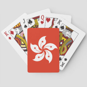 Hong Kong Flag Playing Cards