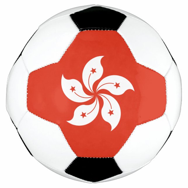 Hong Kong Flag Soccer Ball (Front)
