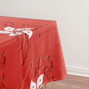 HONG KONG Flag Tablecloth