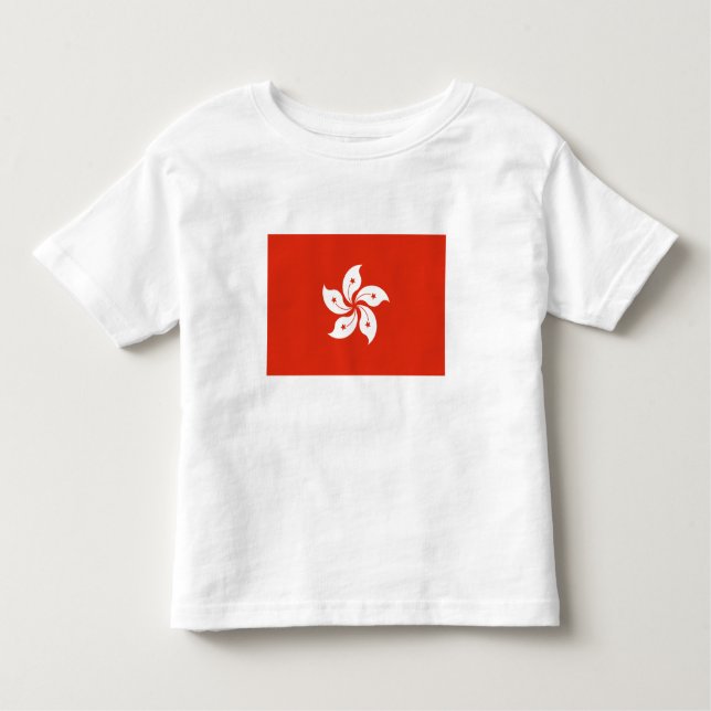 Hong Kong Flag Toddler T-Shirt (Front)
