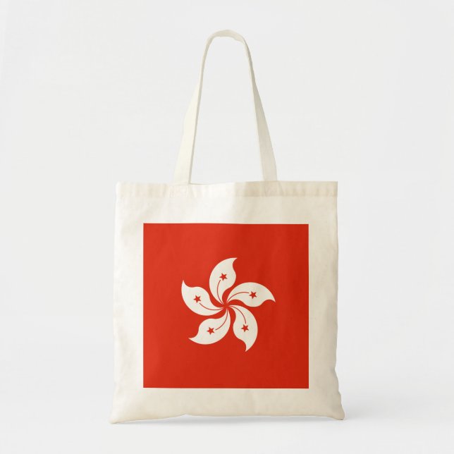 Hong Kong Flag Tote Bag (Front)