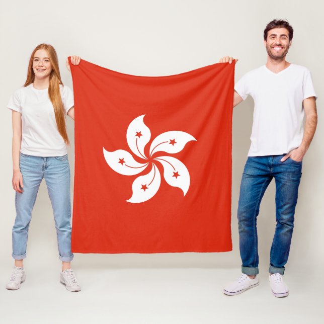 Hong Kong Fleece Blanket (In Situ)