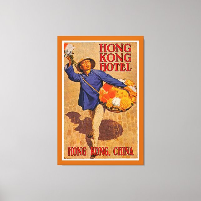 Hong Kong Hotel - L Canvas Print (Front)