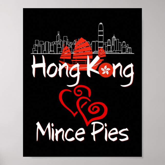 Hong Kong Loves Mince Pies Poster (Front)