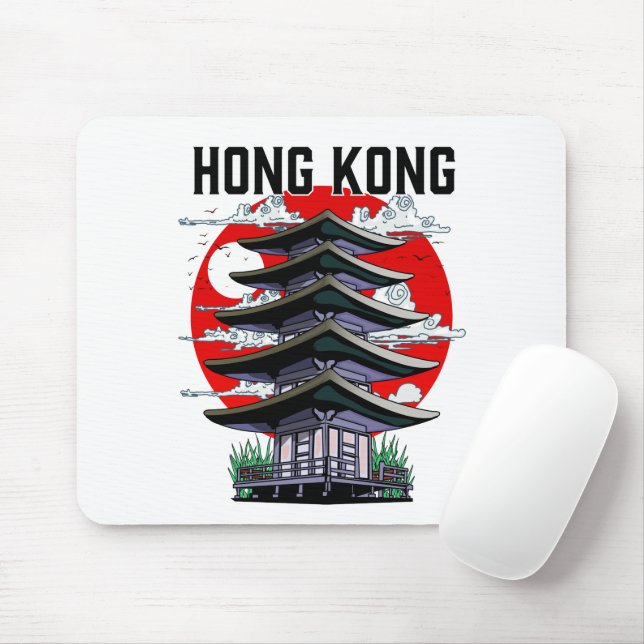 Hong Kong Mouse Pad (With Mouse)