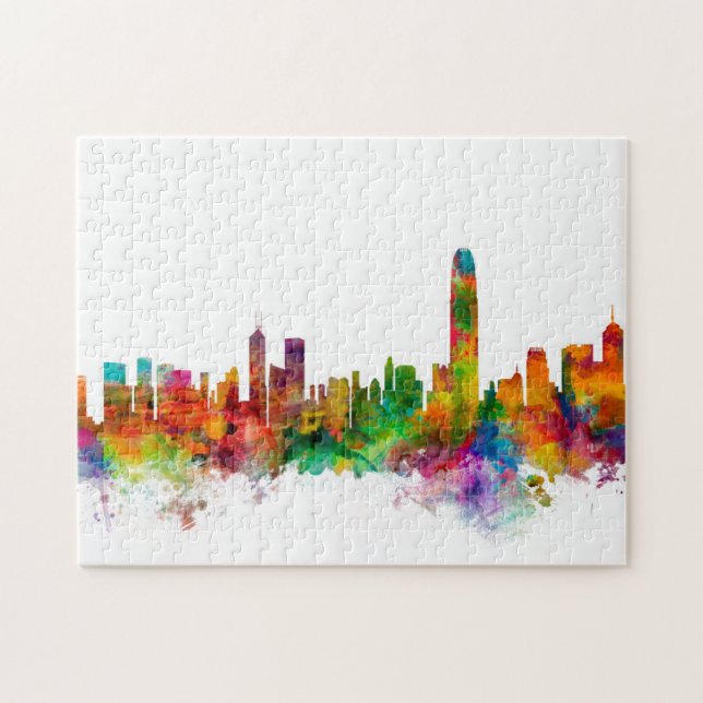 Hong Kong Skyline Jigsaw Puzzle (Horizontal)