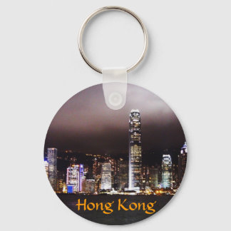 Hong Kong skyline keychain