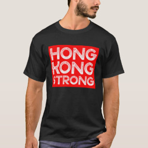 Hong Kong Strong Support HK Free Hong Kong Protest T-Shirt