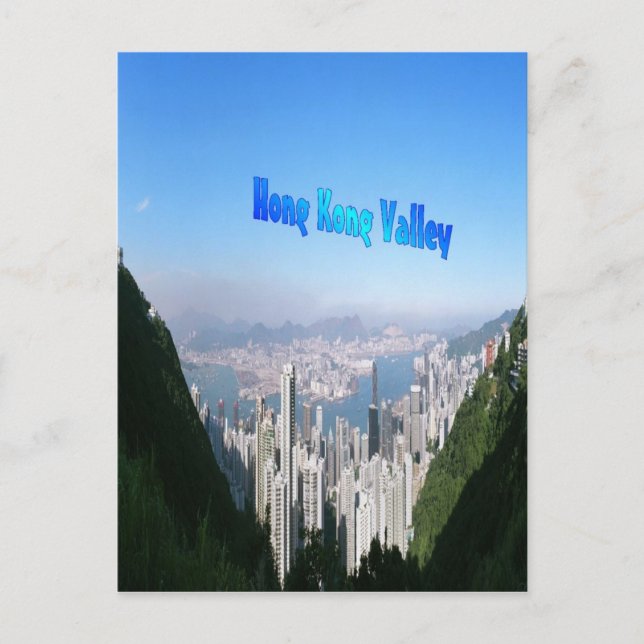Hong Kong Valley, postcard (Front)