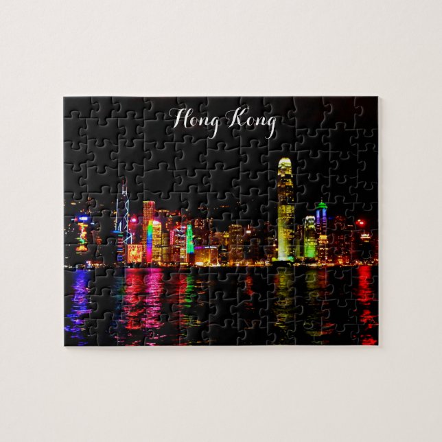 Hong Kong Victoria Harbour #4 Jigsaw Puzzle (Horizontal)