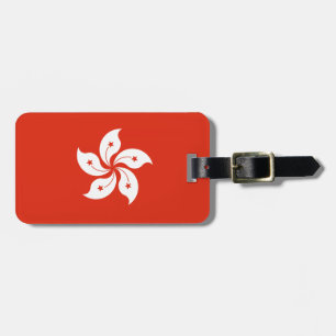 Hong Konger Flag Luggage Tag